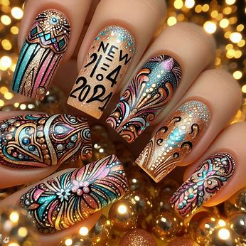  Fun and Creative Christmas Nail Designs thumbnail