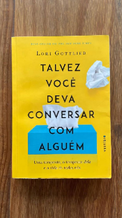 Talvez você deva conversar com alguém: Uma terapeuta, o terapeuta dela e a vida de todos nós | Amazon.com.br thumbnail