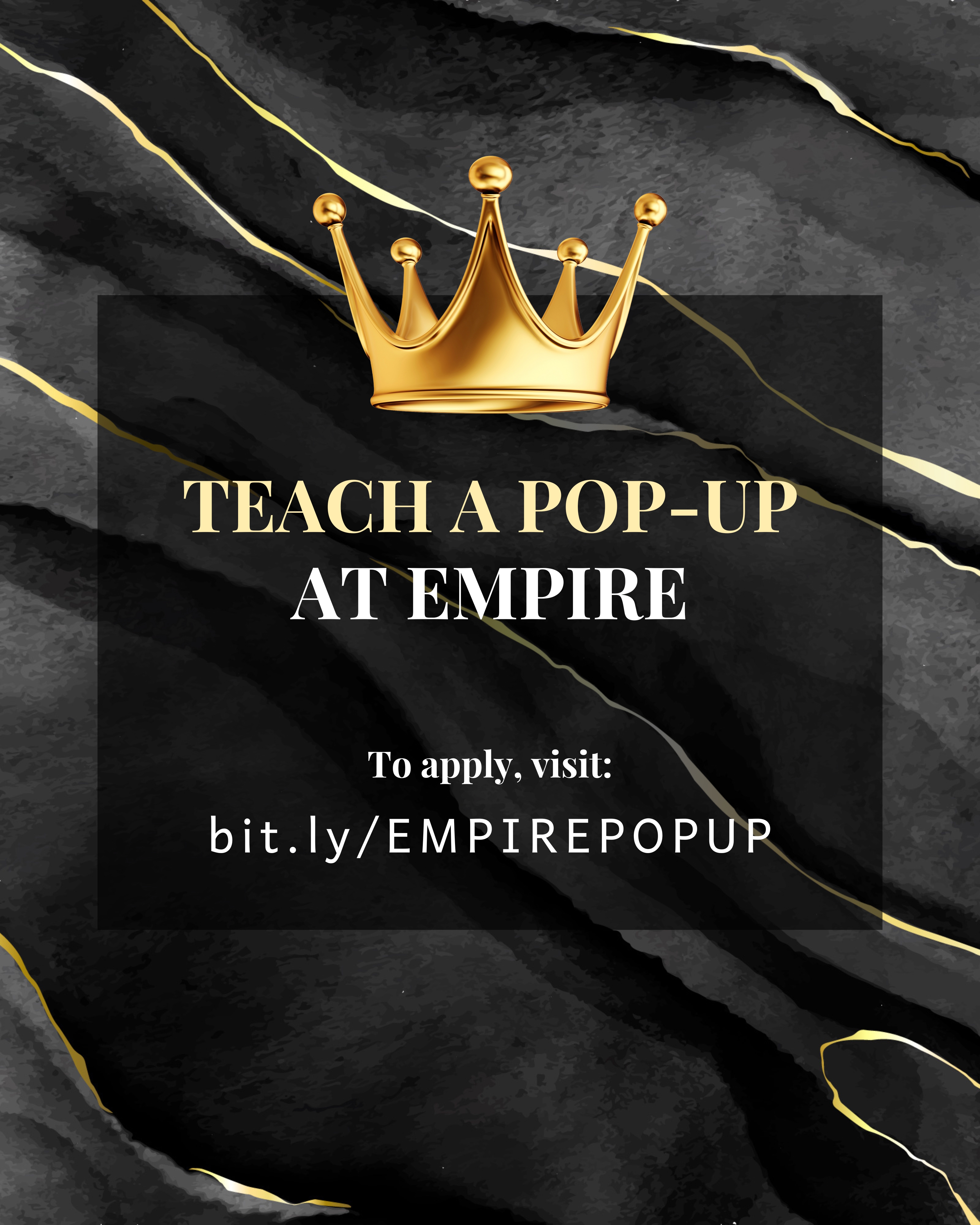 Apply to Teach a Pop-Up Class thumbnail