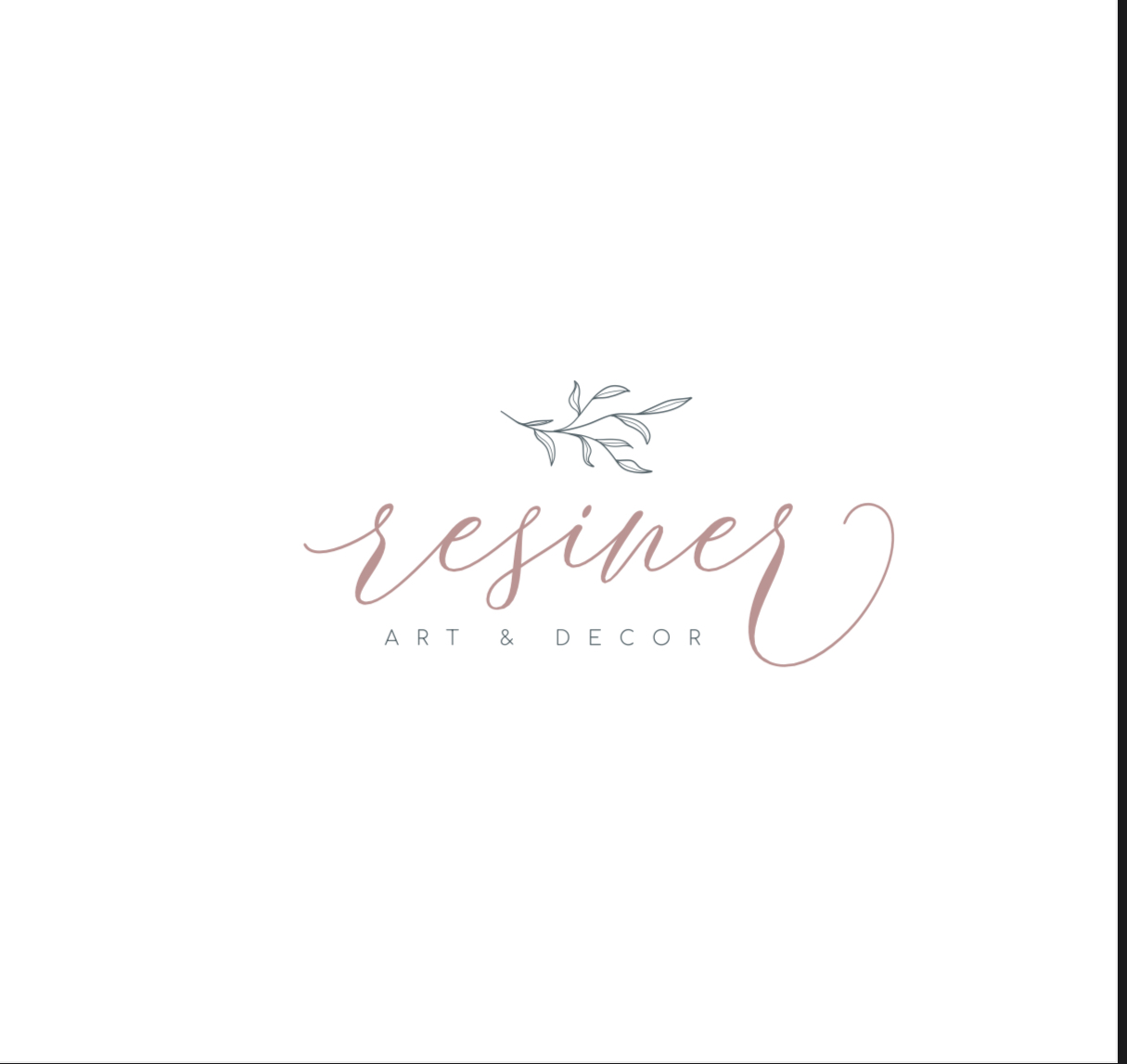 Resiner Art & Decor — Bio Site