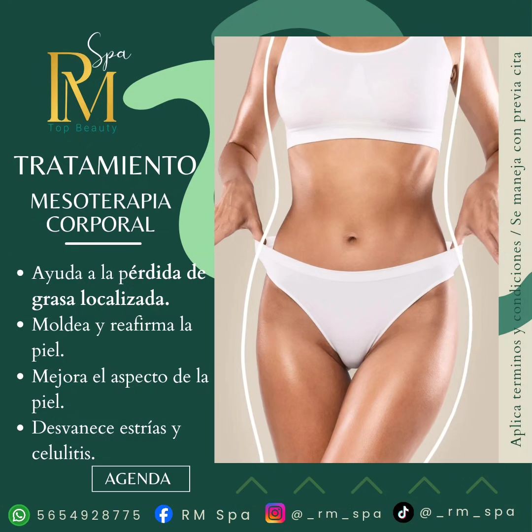 ¡Descubre la Transformación con la Mesoterapia Corporal!
¿Buscas una solución eficaz para mejorar tu apariencia sin ciru