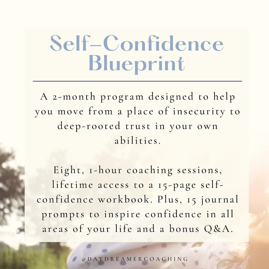 ✨IT’S HERE✨

The Self-Confidence Blueprint was developed to support anyone who is…

✺ having difficult prioritizing thei