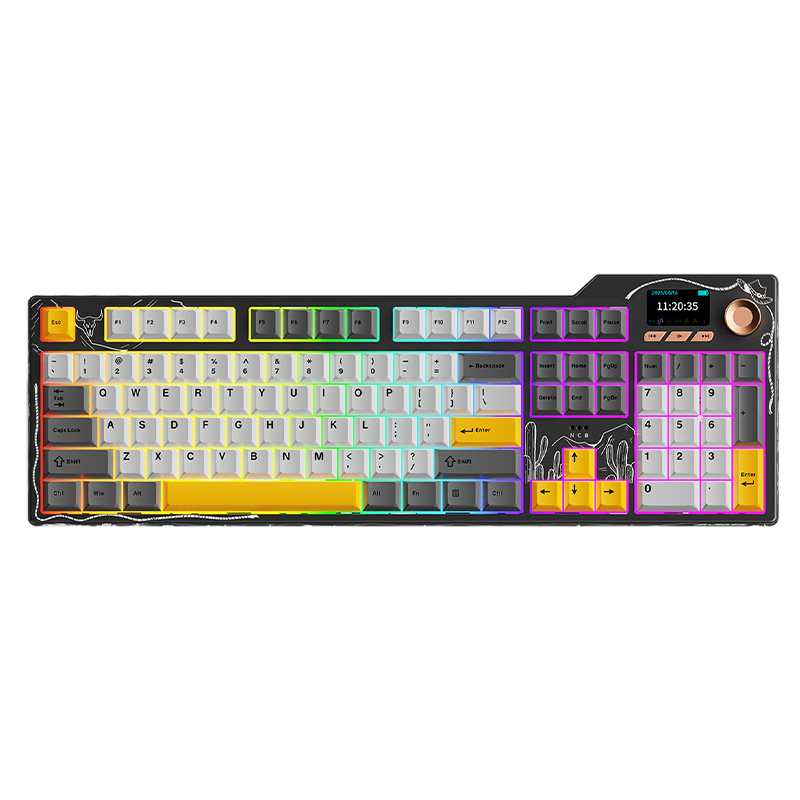 AJAZZ AK35I V4 Gaming Mechanical Keyboard Full size Wired/2.4G Wireles thumbnail