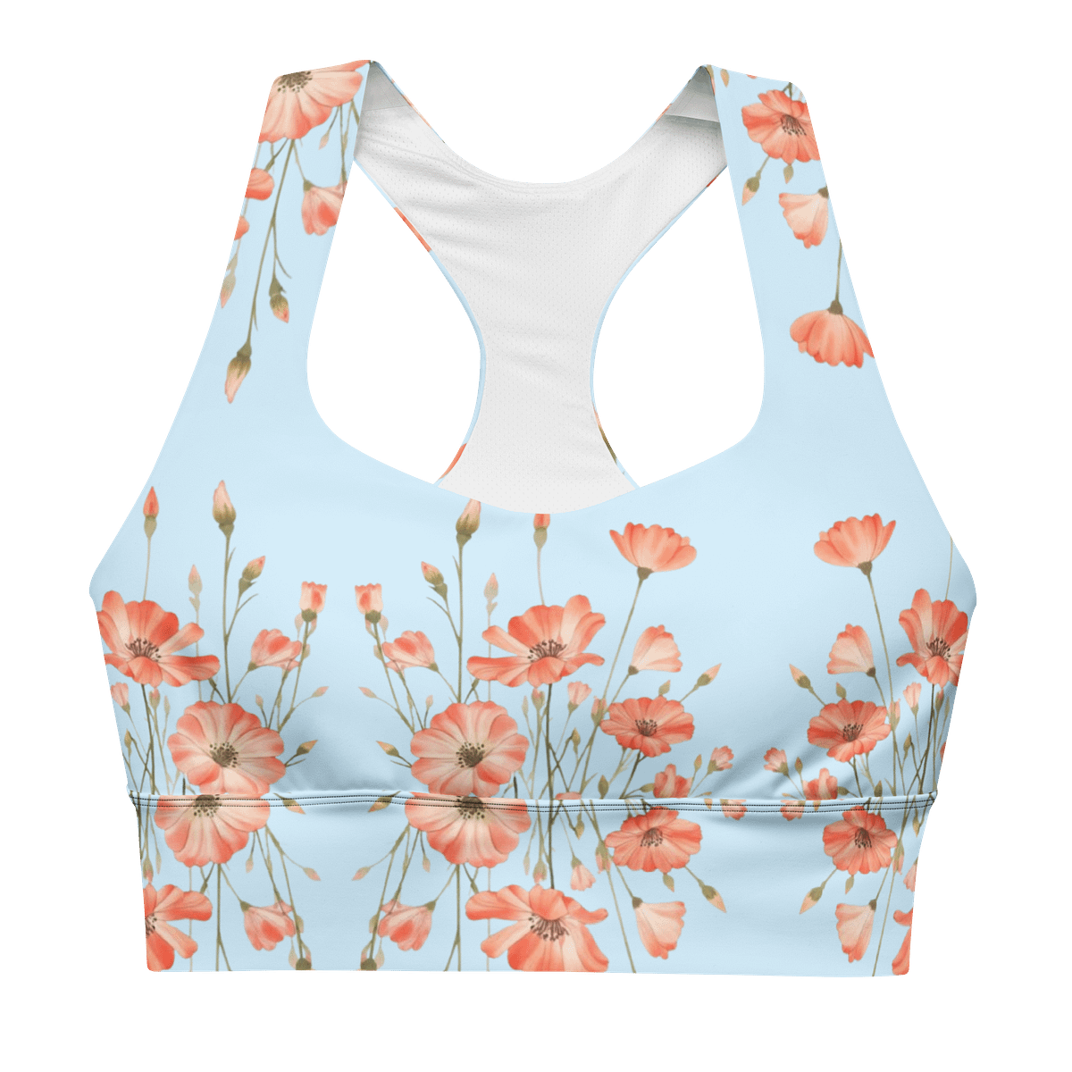 Spring Explosion Recycled Longline Sports Bra thumbnail