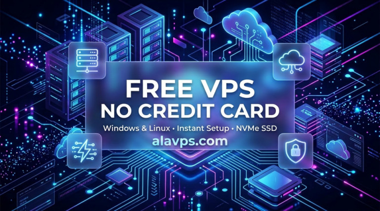 Free VPS Server — Real KVM, Instant Activation thumbnail