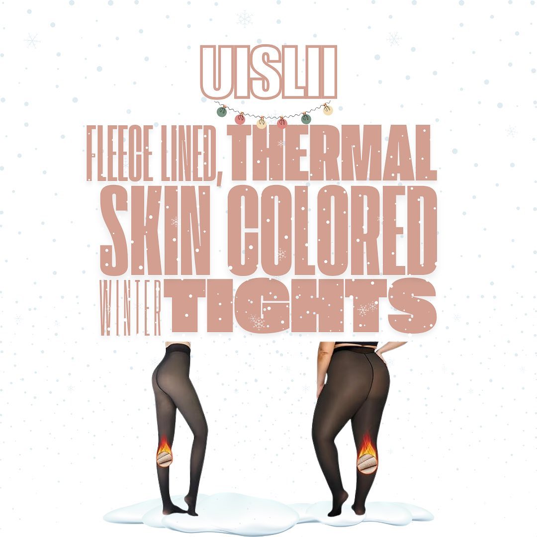 Winter, no worries! ❄️ Stay cozy and stylish with our fleece-lined tights.

Key Features:

● Invisible one-line crotch d
