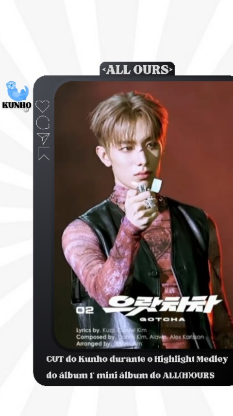 🎥 — TÃO PERFEITO!!! CUT do Kunho durante o Highlight Medley do álbum 1° mini álbum<ALL OURS> do @ALL_H_OURS ❤️‍🔥

#ALL_H