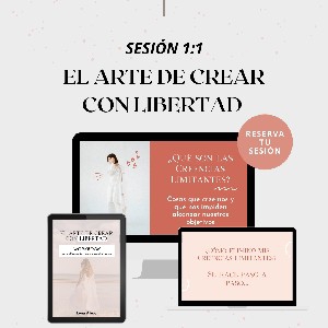 Sesión 1:1 - El arte de crear con LIBERTAD  thumbnail