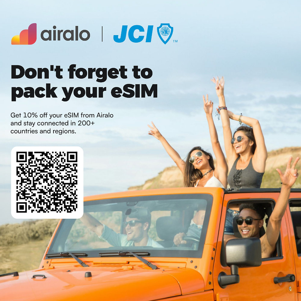 JCI Partners airalo\ 10% Off eSIM Services thumbnail