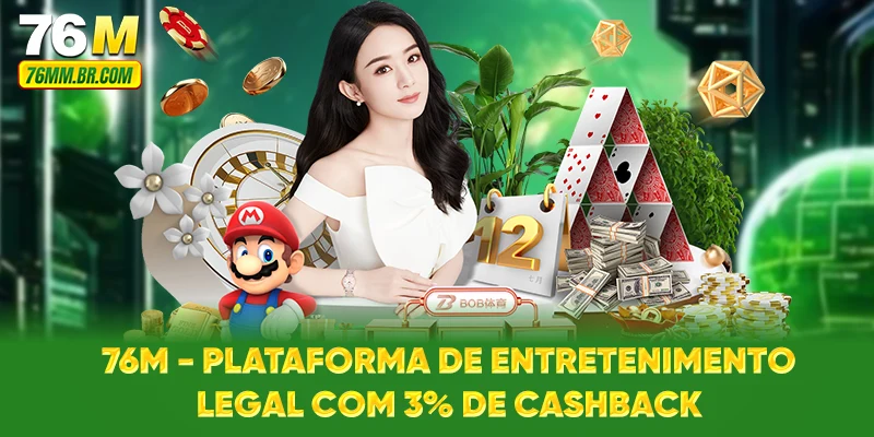 76M - Plataforma De Entretenimento Legal Com 3% De Cashback thumbnail