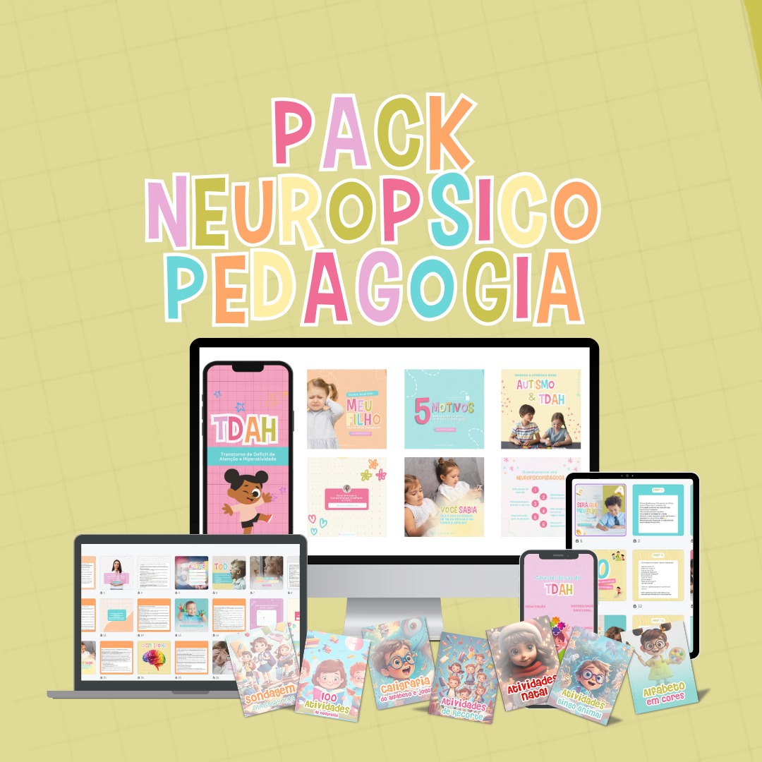 PACK CANVA  NEUROPSICOPEDAGOGIA  thumbnail