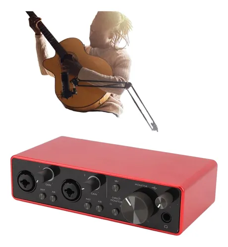 Interface Áudio Profissional Usb Terceira Geração thumbnail