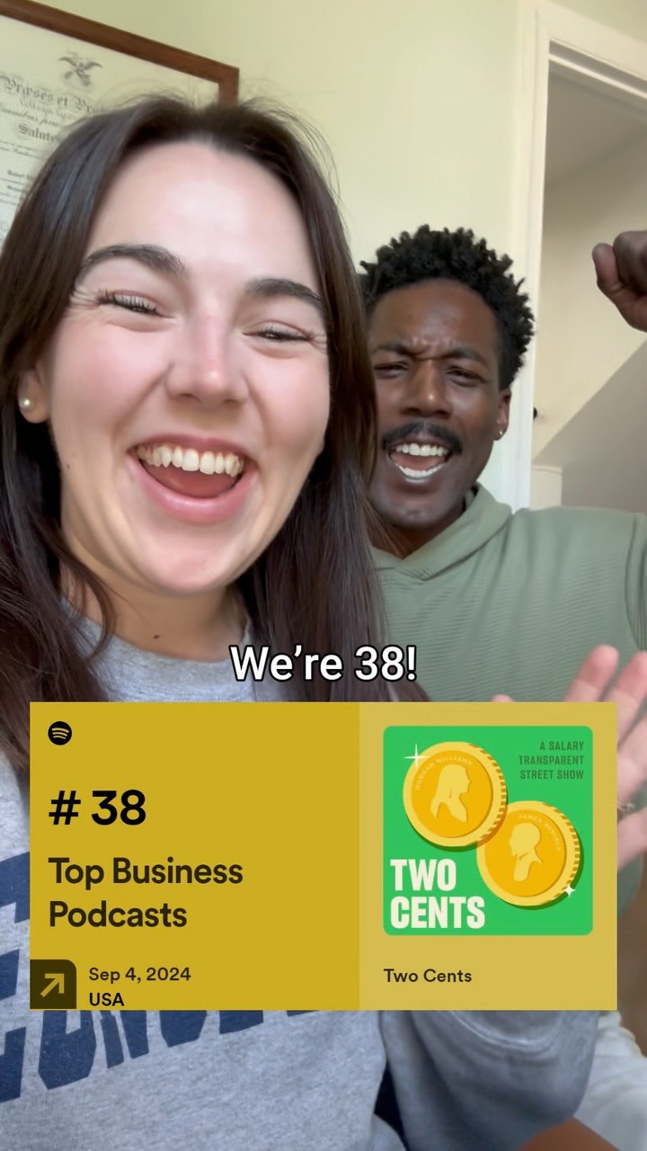 We’re charting #38 on the Spotify Top Business Podcasts! 🤯

Thank you to everyone for tuning in and listening 💚 Listen t