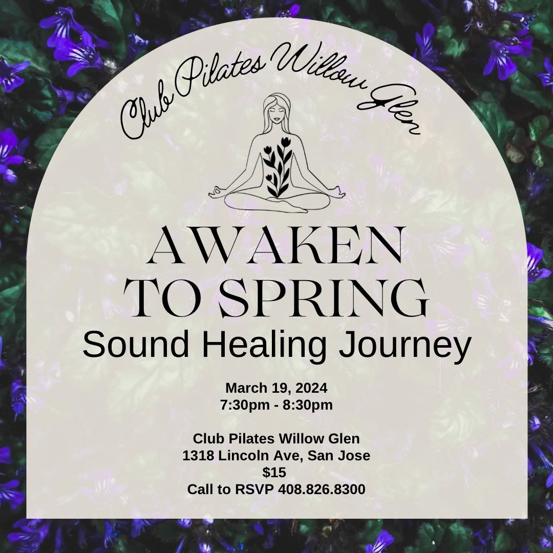 I’m so excited to facilitate another Sound Healing event! 🎶💜🎶 
Celebrate the blooming energy of Spring as we awaken the 