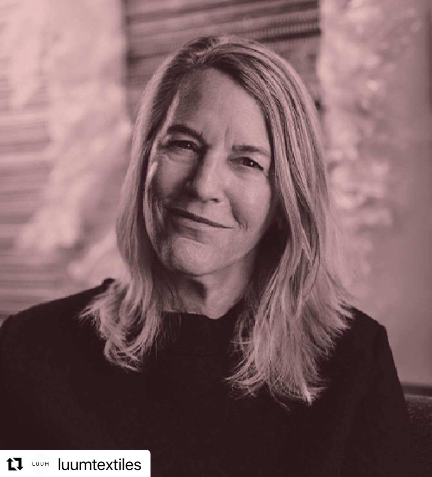 The Callahan team & Luum Textiles are so proud to share that Creative Director @suzannetick will be inducted into the 20