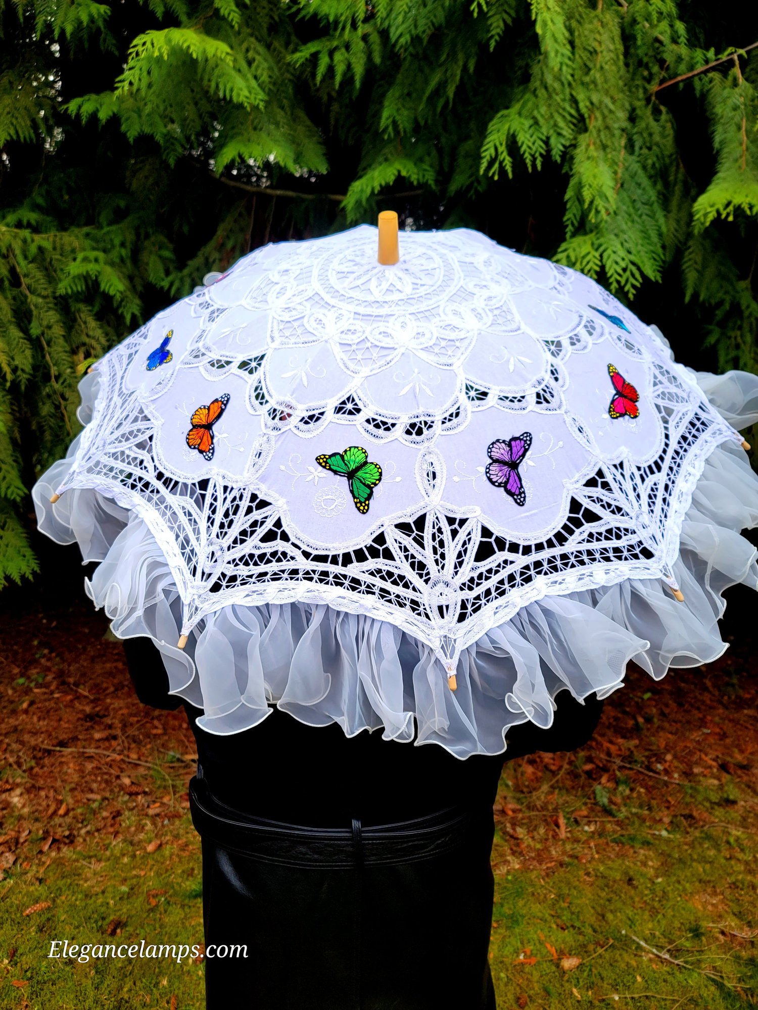 White Lies Organza Parasol thumbnail