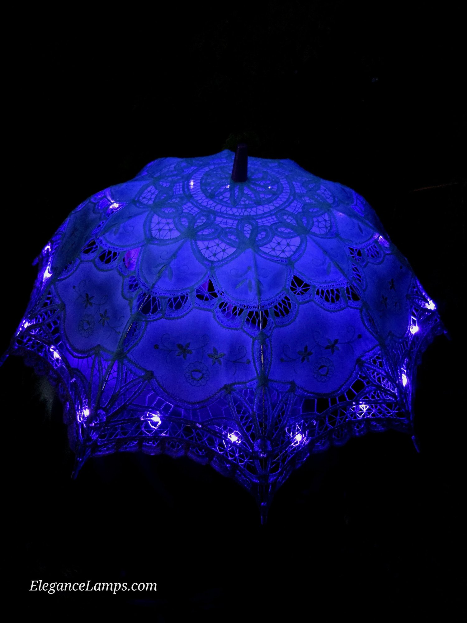 Blue Twilight LED Parasol thumbnail
