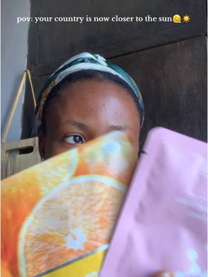 no cause the heat in this country want to kill me 😭😭 my skin is soooo dry!  #selfcare #sheetmask #skinhydration #skinhyd