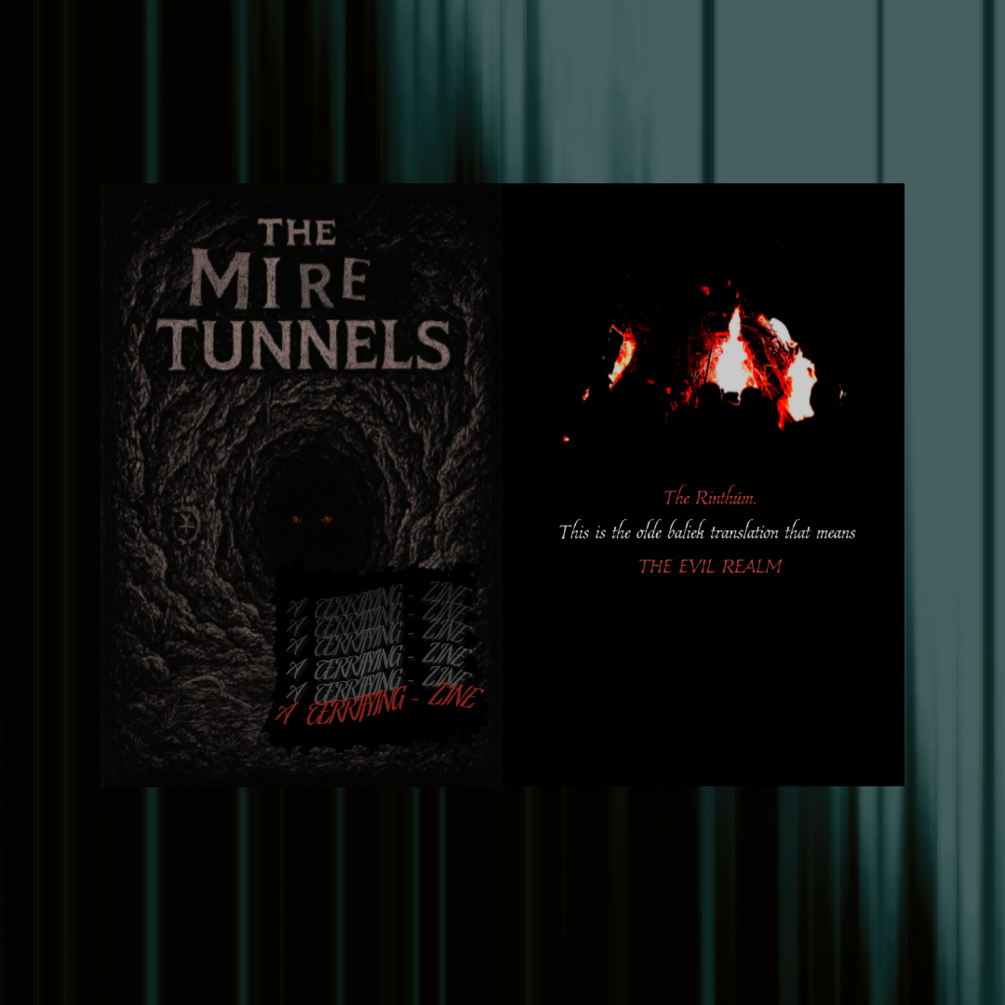 The Mire Tunnels- A terrifying folk-horror zine ⚰️🐈‍⬛ thumbnail