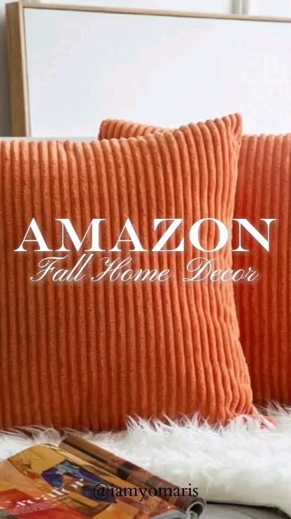 Elevate your home with these affordable fall inspired decor from #Amazon. 

💕 Comment "𝕄𝔼 ℙ𝕃𝔼𝔸𝕊𝔼" and I'll send the deta