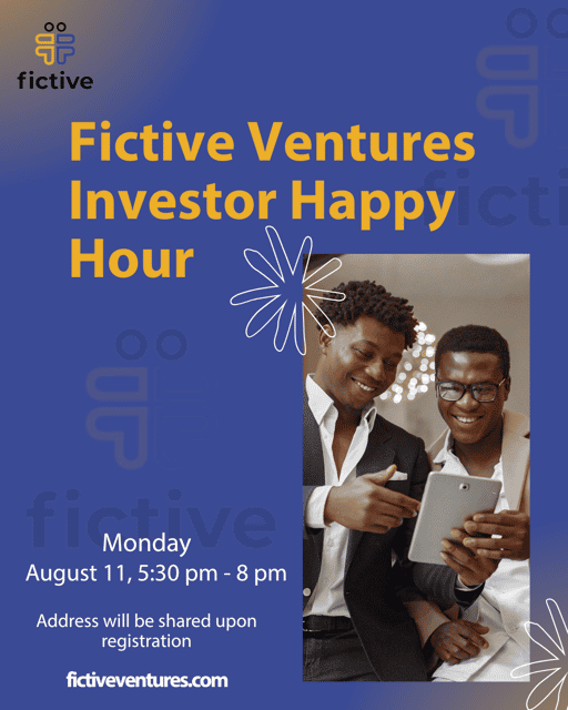 Fictive Ventures Investor Happy Hour thumbnail