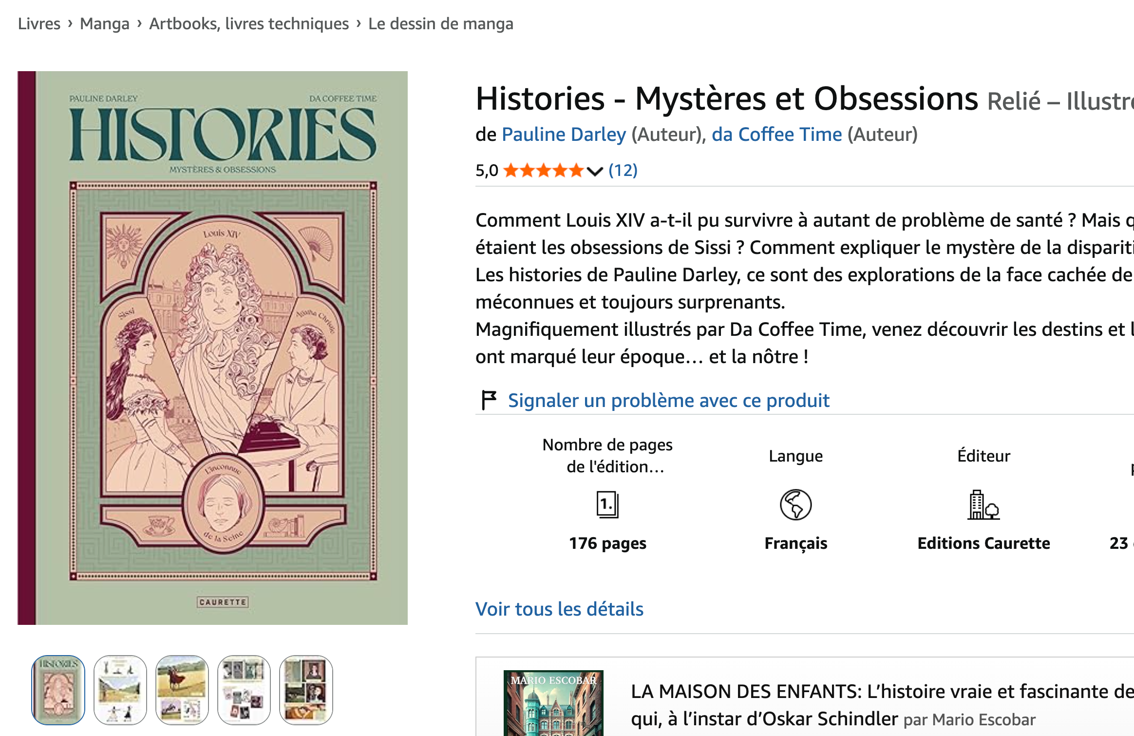 Acheter BD Histories sur Amazon thumbnail