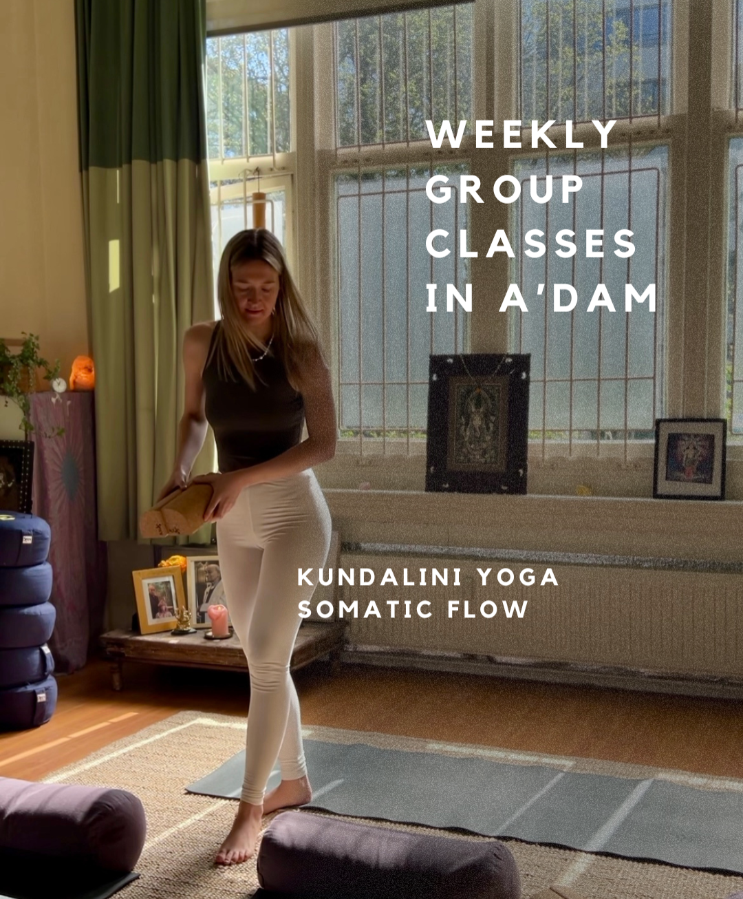 SIGN UP for kundalini + somatic yoga class in Amsterdam thumbnail
