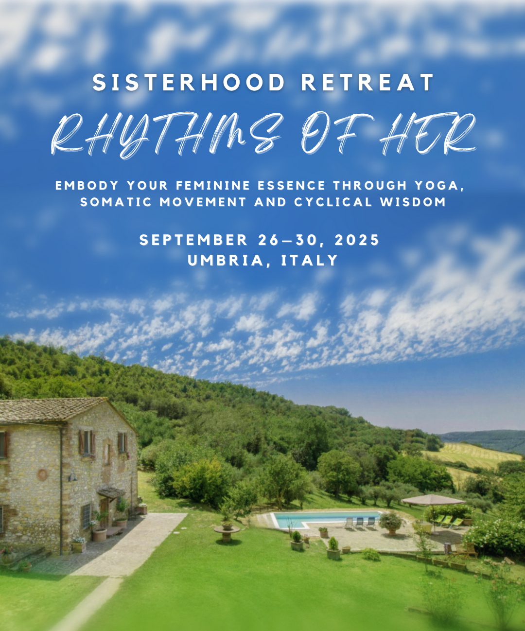 'RHYTHMS OF HER' Italy Retreat thumbnail