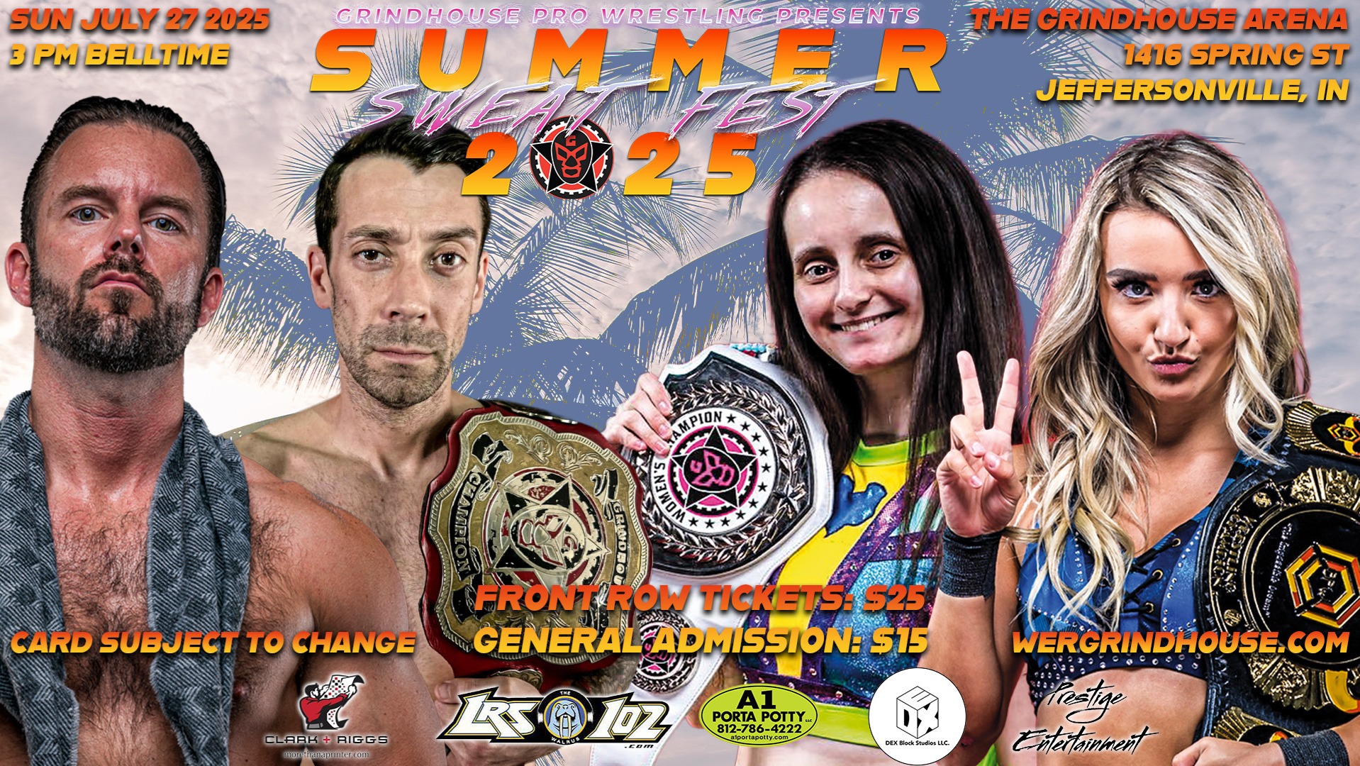 Summer Sweat Fest 2025 tickets Available HERE! thumbnail