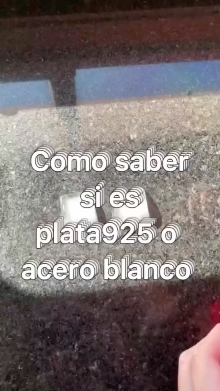 ¡Hey chicas! ¿Quieren saber si la joyería en plata que compran es realmente plata o solo acero? 
¡Aquí les traigo un #tr