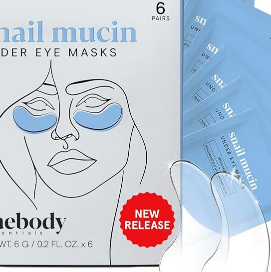 Baebody Máscaras avanzadas de mucina de caracol para debajo de los ojos thumbnail
