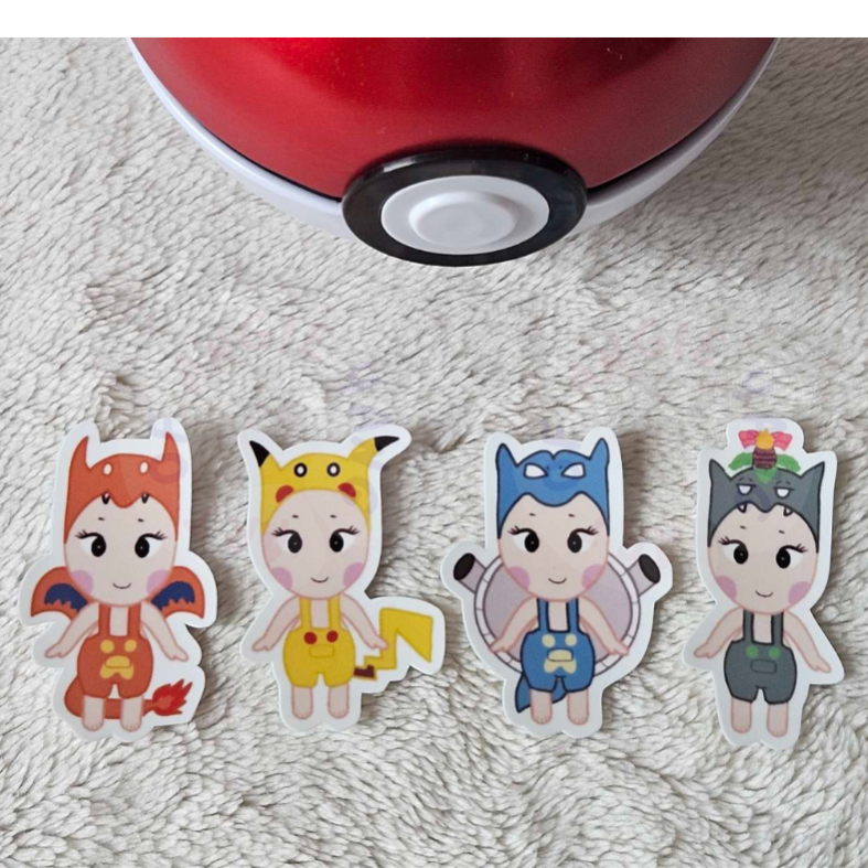 Pokemon x Sonny Angels Stickers thumbnail
