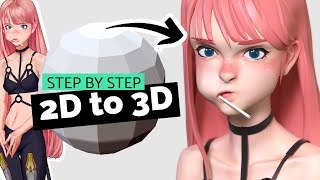 2D to 3D process thumbnail