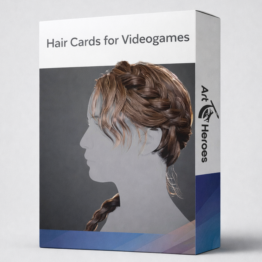 Realistic hair and Grooming for game characters thumbnail