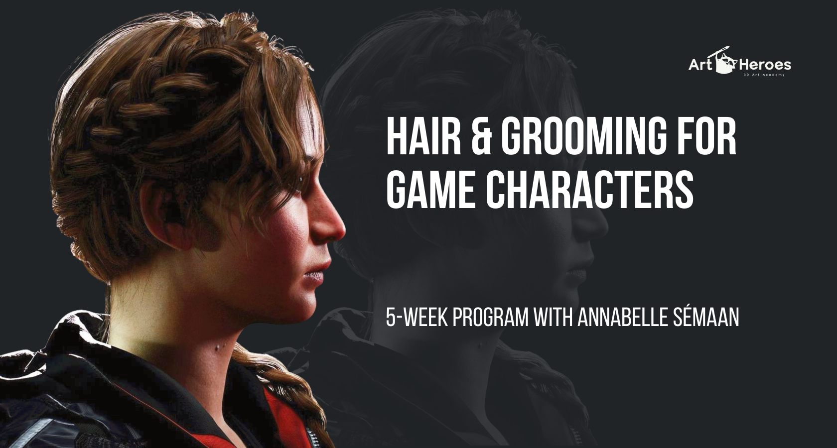 Realistic hair and Grooming for game characters thumbnail