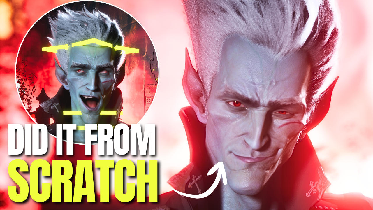 How I Made this CUSTOM Vampire in CC5 and Unreal Engine thumbnail