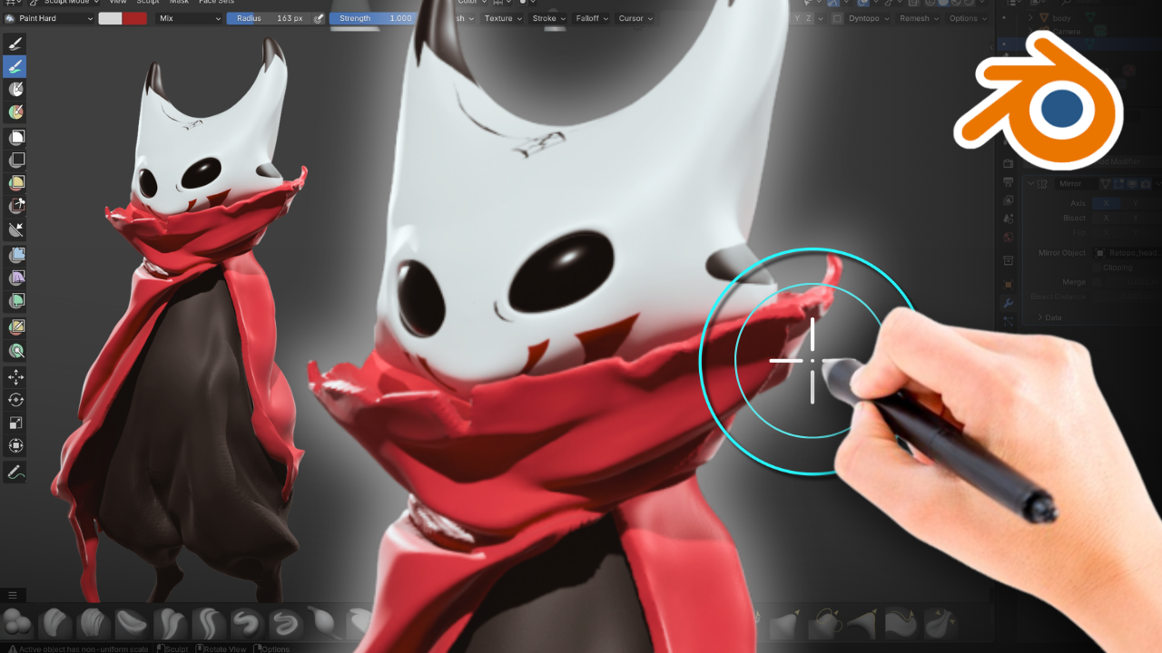 Sculpt in Blender for Beginners thumbnail