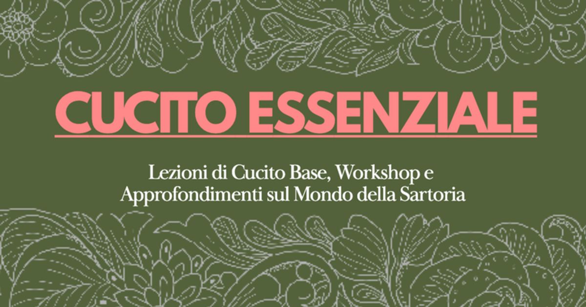 Corso Cucito Essenziale thumbnail