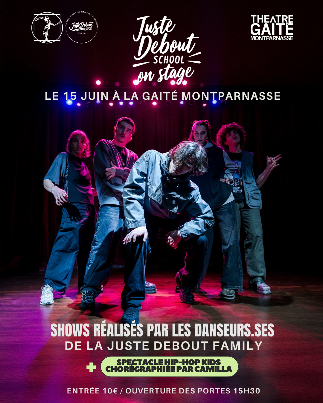 JUSTE DEBOUT SCHOOL ON STAGE thumbnail