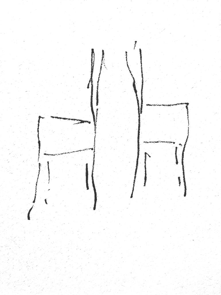 Lovers Drawing by Isha Mital | Saatchi Art thumbnail