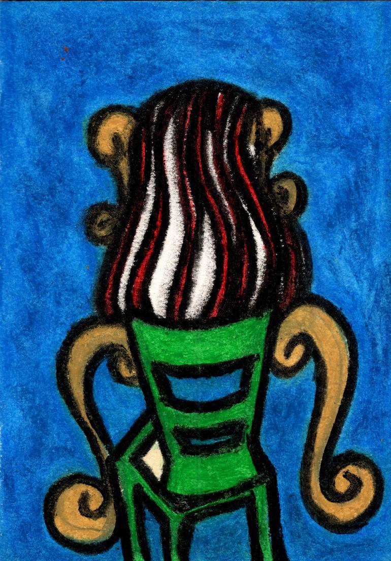 Table for One Drawing by Isha Mital | Saatchi Art thumbnail