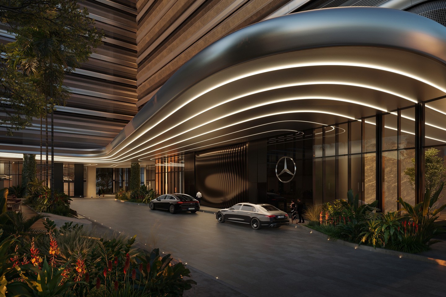 From grand entrances to thought-out interiors, the branded residences from Mercedes-Benz is the first residential projec