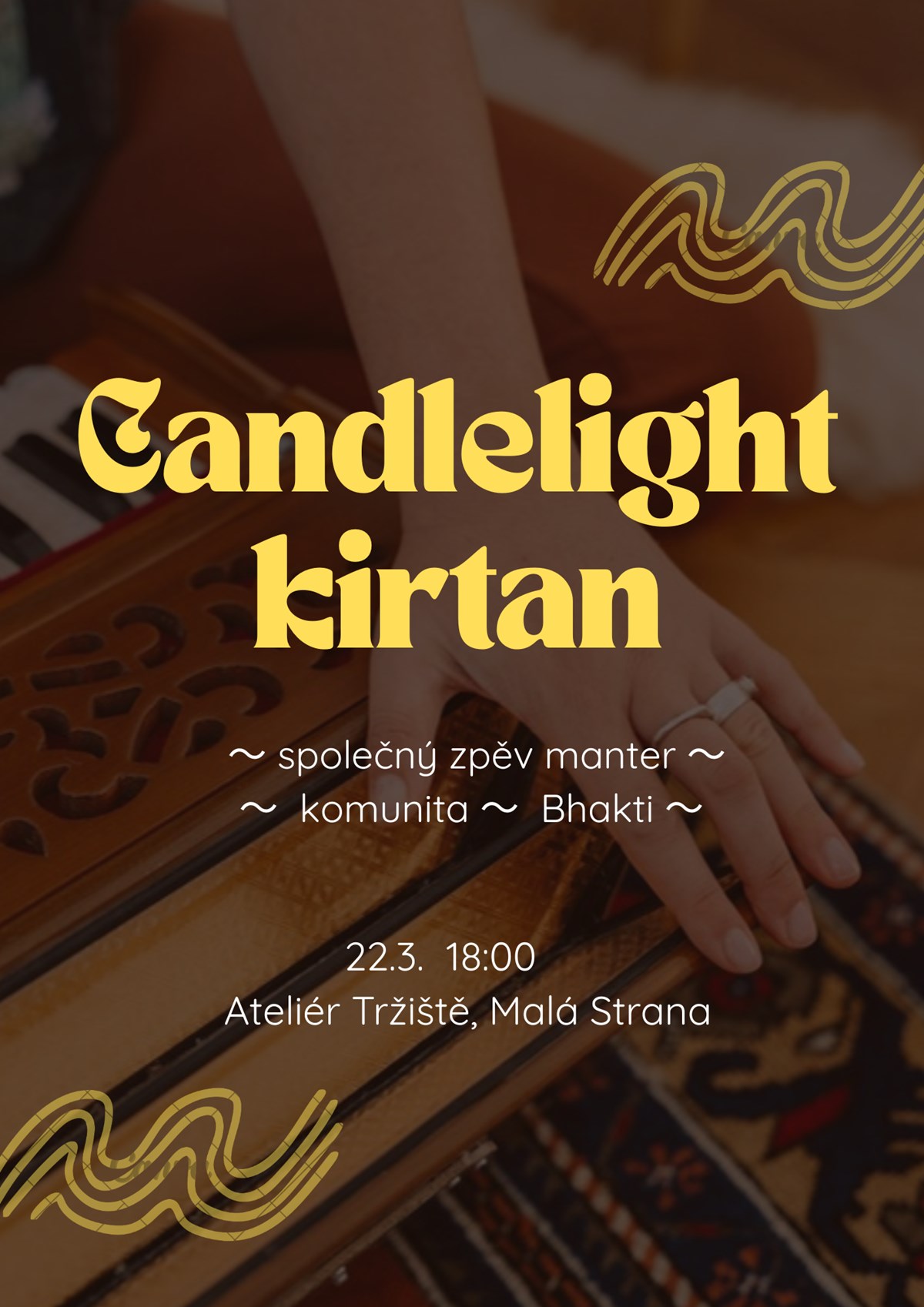 Candlelight kirtan  – 22.3. Praha thumbnail
