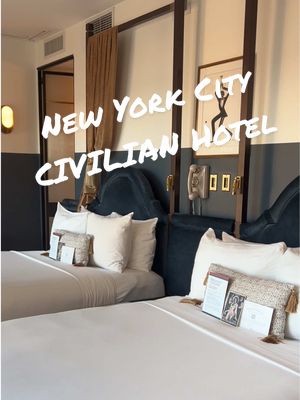 Broadway fan? CIVILIAN hotel has become one of my NYC favorites for a showstopping experience 🎭  The CIVILIAN sits in a 