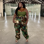 AT EASE CARGO PANTS | SWANK A POSH thumbnail