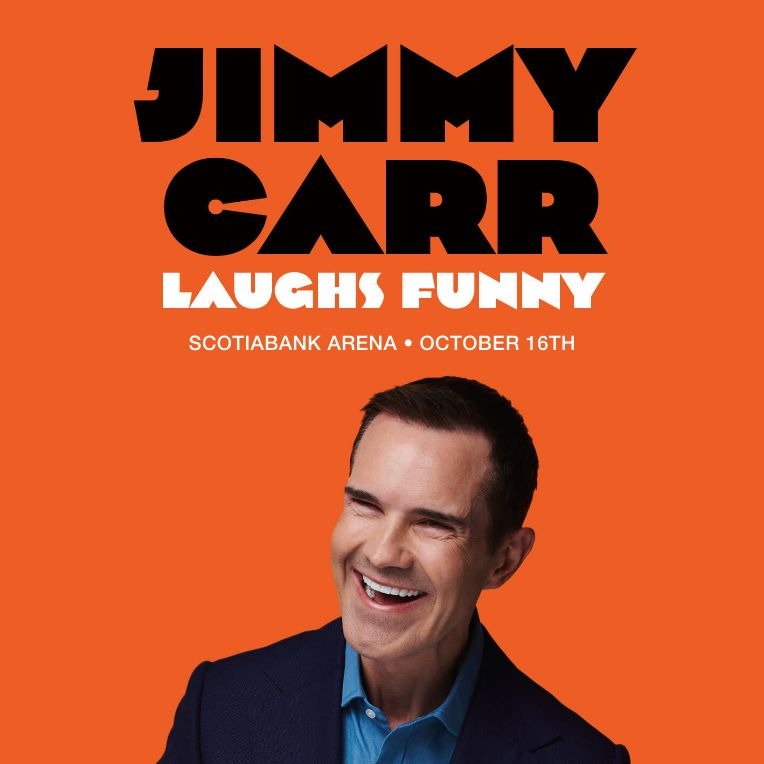 JIMMY CARR • 2 PASSES • SCOTIABANK ARENA • OCT 16th thumbnail