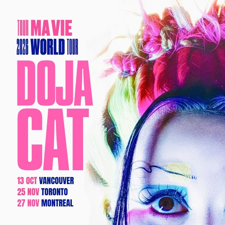 DOJA CAT •&nbsp;2 PASSES • PICK YOUR SHOW: VANCOUVER, MONTREAL, TORONTO thumbnail