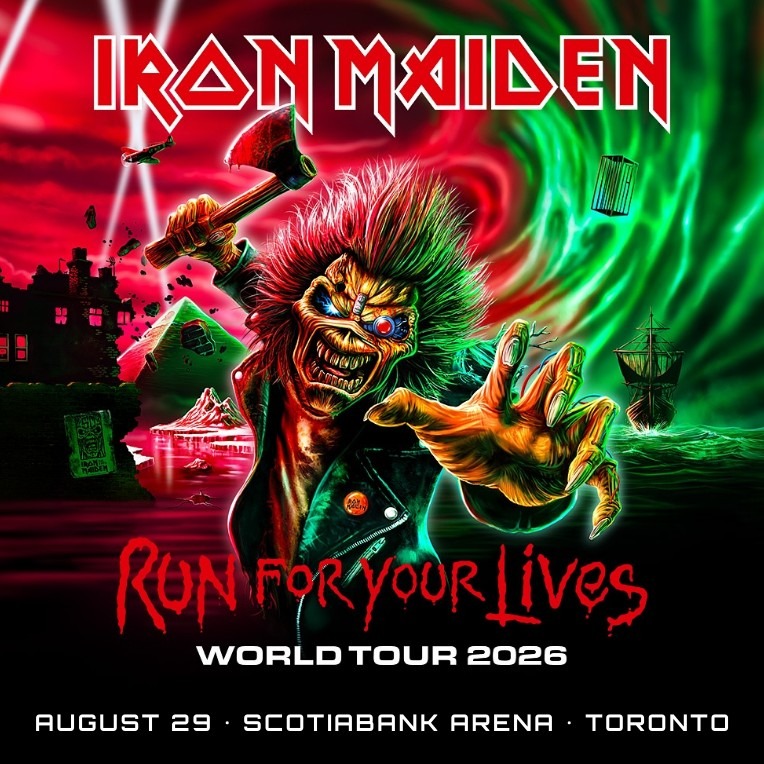 IRON MAIDEN • 2 PASSES • SCOTIABANK ARENA • AUG 29TH thumbnail