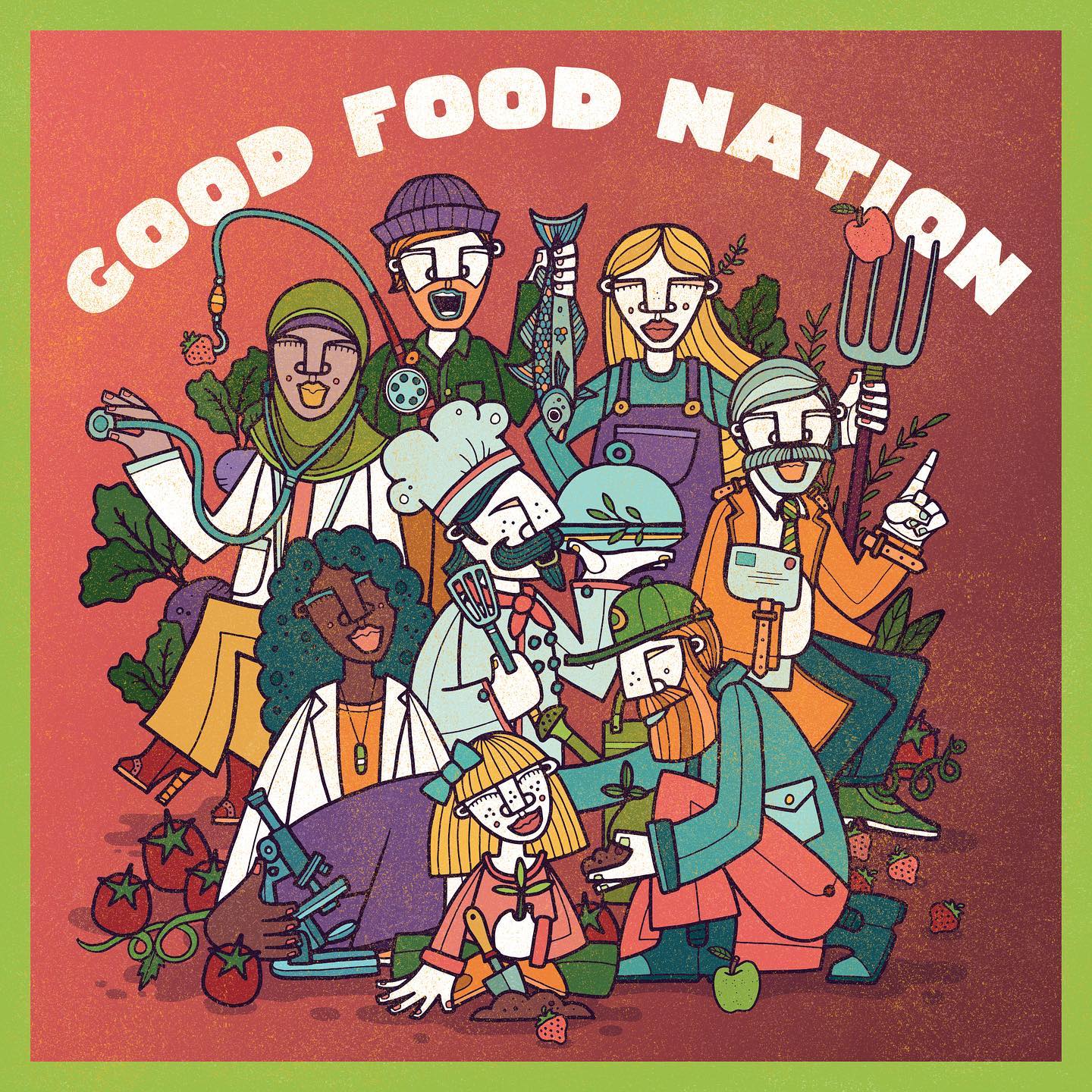 Some more illustrations I Created earlier this year for Nourish Scotland.
.
.
.
.
.
.
.
.
#design #graphicdesign  #illus