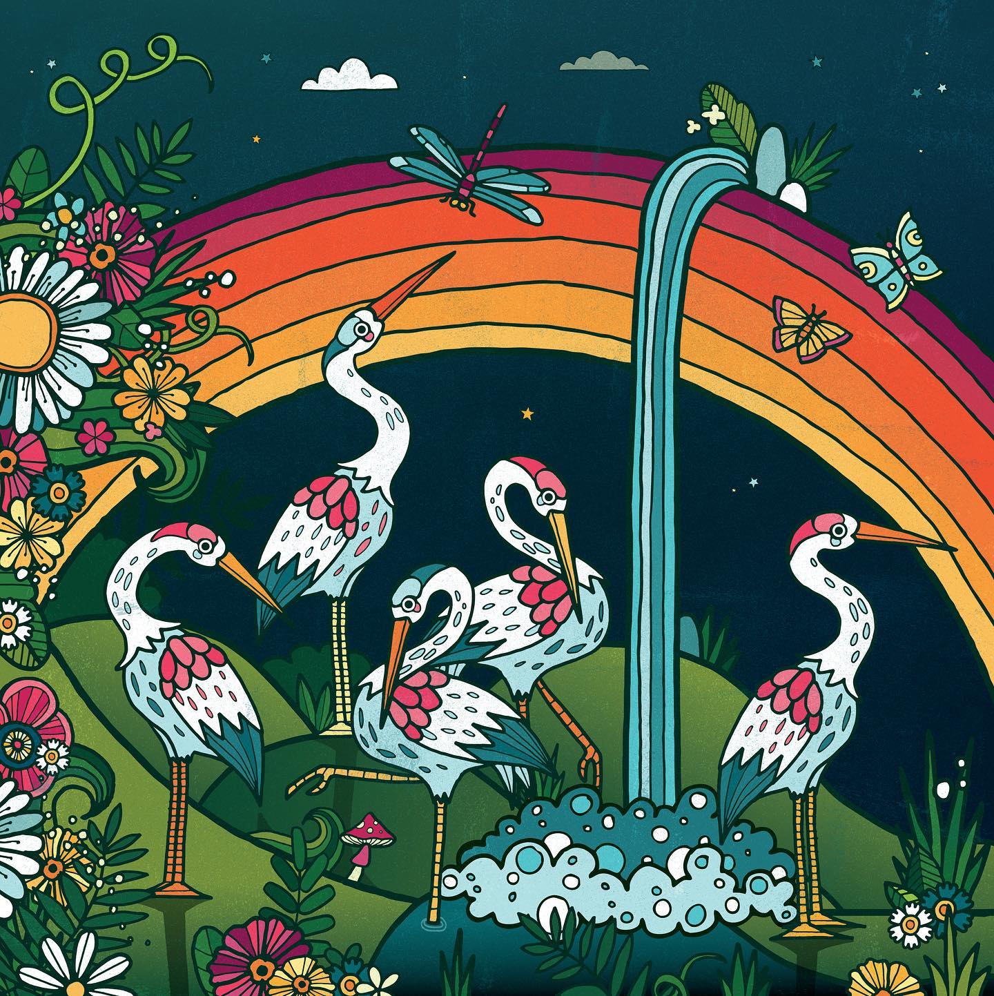 Garden of paradise…
.
.
.
.
.
.
.
.

#theillustrationroom #artclubperfect #best_of_illustration #visualsnack #bestvector